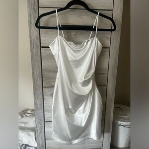 Small white mini dress